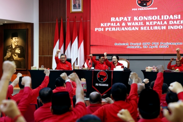 Bersiap Hadapi Pilkada Serentak 2024, Megawati Pimpin Konsolidasi PDI Perjuangan