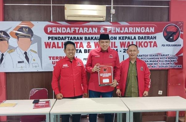 Ikhtiar Tri Adhianto Bakal Wali Kota Bekasi Jagoan PDI Perjuangan Rangkul Wong Cilik