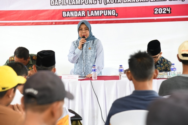 Anggota DPRD Provinsi Lampung Kostiana Gelar Sosialisasi Pembinaan Ideologi Pancasila