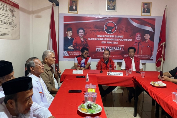 Ketua PKS Sulsel Amri Arsyid Sambangi PDI Perjuangan Makassar, Muncul Slogan Koalisi “Merah Putih” Untuk Makassar