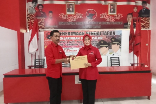 Daftar di PDI Perjuangan, Wakil Bupati Cirebon Siap Maju Jadi Calon Bupati Lawan Bupati Incumbent