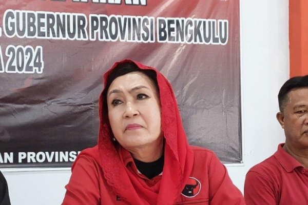 Respon Ketua PDI Perjuangan Bengkulu Elva Hartati Dikabarkan Merapat ke Helmi Hasan di Pilgub 2024