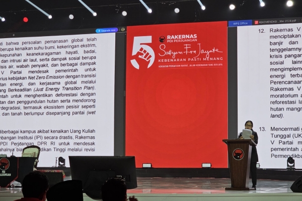 Dipastikan di Rakernas V, Seluruh Pengurus PDI Perjuangan Minta Kesediaan Megawati Kembali Pimpin untuk Periode 2024-2030