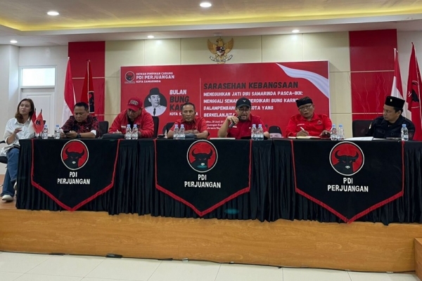 Bulan Bung Karno, PDI Perjuangan Samarinda Gelar Sarasehan Kebangsaan 