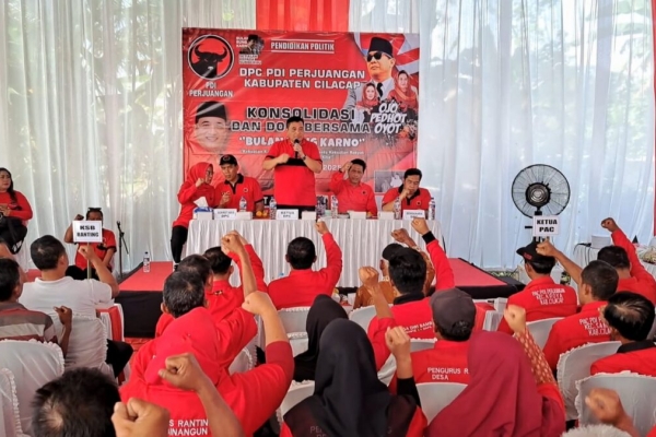Banteng Kabupaten Cilacap Gelar Konsolidasi Internal dan Doa Bersama