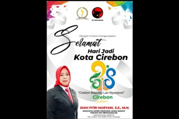Diah Fitri Maryani: HUT ke-598 Kota Cirebon, Terus Berikan Manfaat Bagi Masyarakat