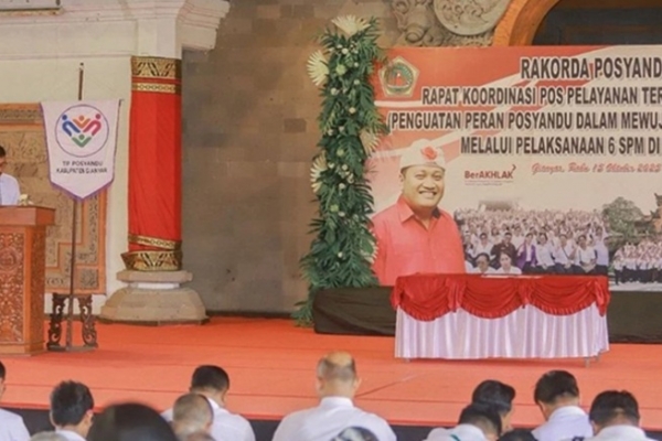 Wakil Bupati Gianyar Dorong Posyandu Jadi Garda Inovasi Pelayanan Masyarakat