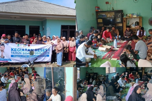 Fernando Doklas Terima Usulan Perbaikan Sarana Pendidikan Usia Dini Saat Reses di Desa Cikampek Timur