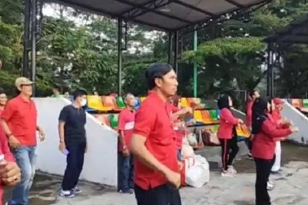 Edi Purwanto Bakar Semangat  5.000 Peserta Senam Melayu Nusantara, Guncang Dunia Lewat Rekor Muri!