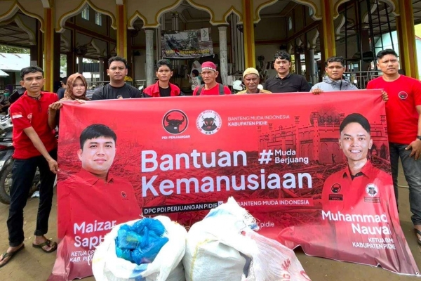 BMI Kabupaten Pidie Salurkan Bantuan Kemanusiaan ke Masyarakat Terdampak Bencana