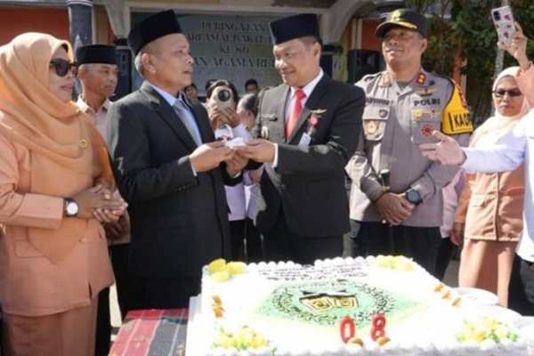 Bupati Humbang Hasundutan Tegaskan Kerukunan Umat dalam Peringatan HAB ke-80