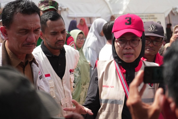 MY Esti Minta Negara Hadir Kepada Peserta Didik Korban Bencana