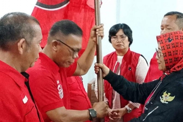 Masinton Pasaribu Resmi Pimpin Ketua DPC PDI Perjuangan Kabupaten Tapanuli Tengah 