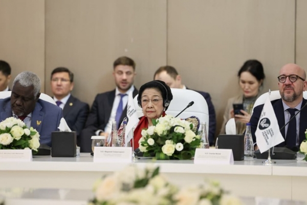 Bertemu Banyak Tokoh, Megawati Hadiri Zayed Award Roundtable 2026