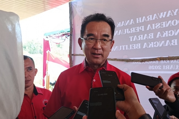 Musancab di Bangka Barat, Rudianto Tjen Tegaskan Pentingnya Regenerasi Kepengurusan