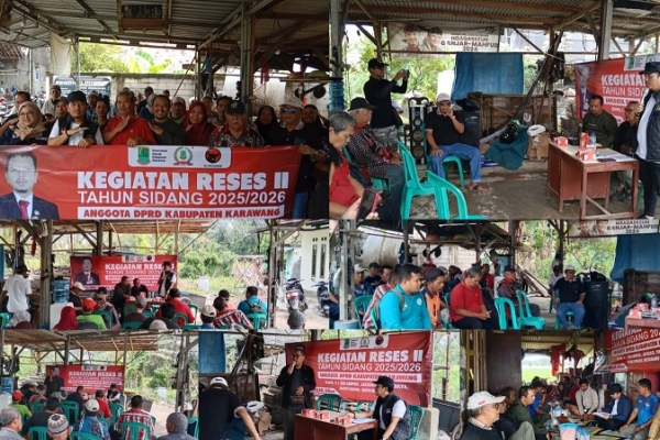 Reses ll Anggota DPRD Kab. Karawang, Fernando Doklas Serap Aspirasi Masyarakat Desa Cirejag dan Desa Cikalongsari