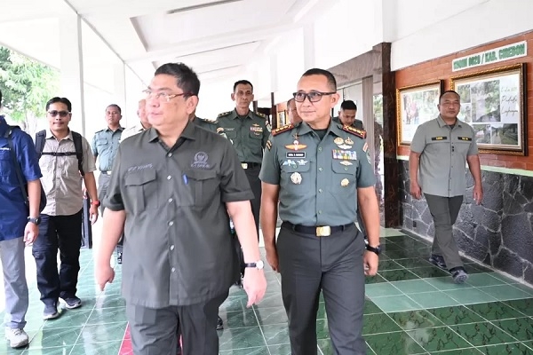 Utut Adianto Tegaskan Pentingnya Penguatan Teritorial TNI Saat Kunjungi Korem 063/Sunan Gunung Jati