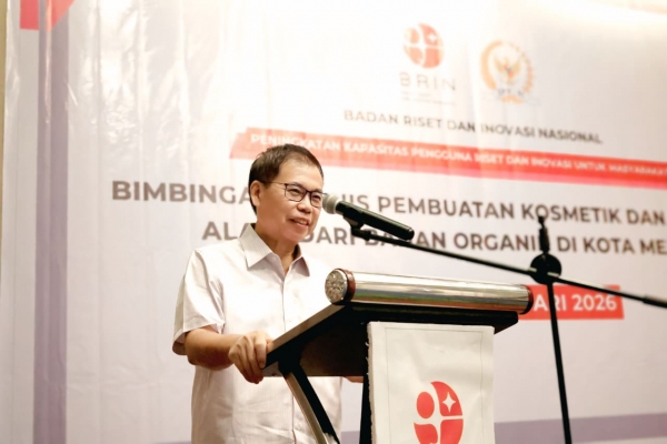 Sofyan Tan Gandeng BRIN Untuk Edukasi Skincare Organik di Medan 