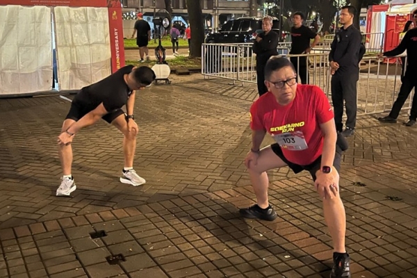 Hasto Kristiyanto Ikuti Soekarno Run 2026, Tekankan Semangat Disiplin