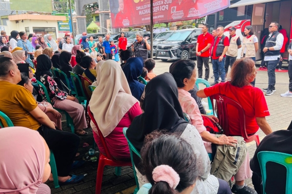 PDI Perjuangan Terjunkan Layanan Cek Kesehatan Gratis di Tangerang Selatan, Tegaskan Politik Kemanusiaan