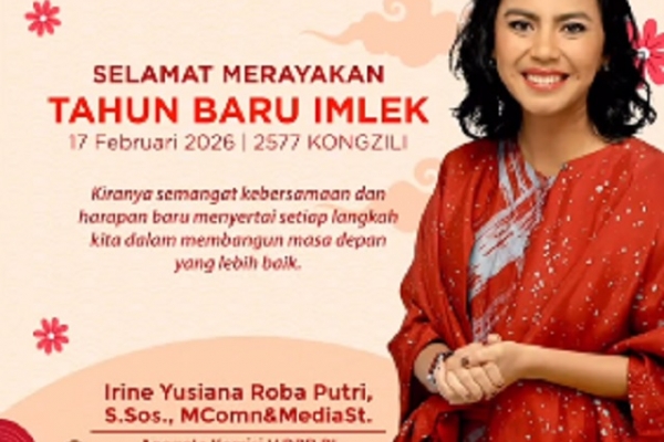 Irine Roba: Imlek Jadi Pengingat Pentingnya Semangat Persatuan Dalam Keberagaman Bangsa Indonesia
