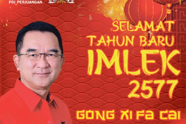 Rudianto Tjen Harap Momentum Imlek Berdampak Ekonomi Nyata Bagi Pedagang Kecil dan Pelaku Usaha Lokal