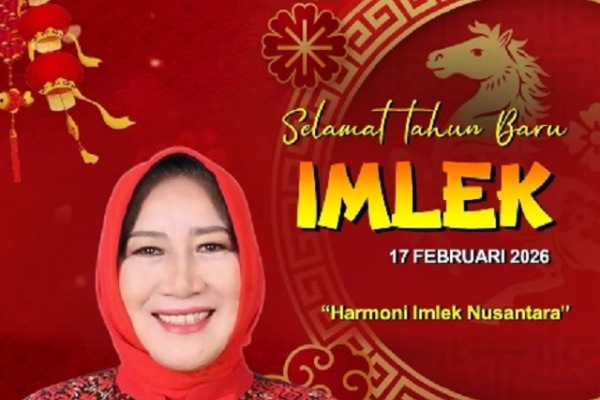 Siti Aisyah Ajak Maknai Imlek Sebagai Semangat Kebersamaan Dalam Bingkai 'Harmoni Imlek Nusantara'