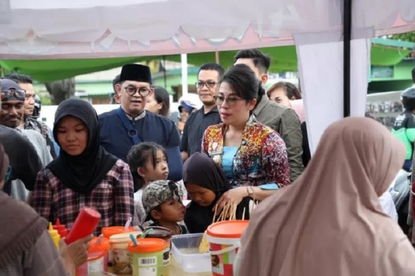 Tjhai Chui Mie Ajak Masyarakat Ramaikan Pasar Juadah Tempat UMKM Jualan Takjil 