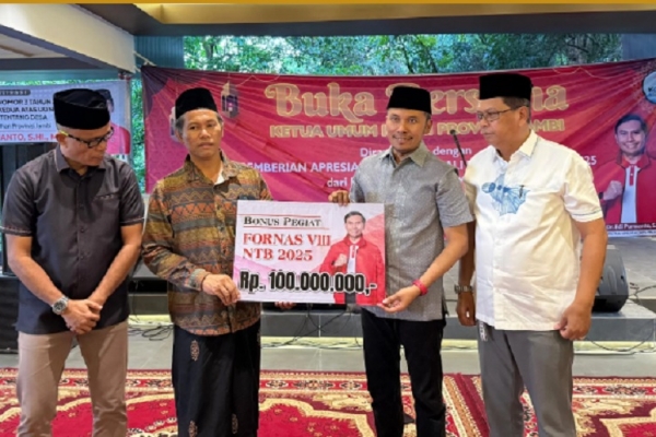 Edi Purwanto Merogoh Kocek Pribadi Senilai Total Rp100 Juta Untuk Bonus Pegiat KORMI
