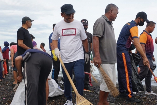 Buleleng Bersih-Bersih Pantai, Dukung Gerakan Indonesia Asri & Gerakan Bali Bersih Sampah