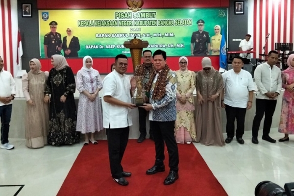 Bangka Selatan Miliki Kejari Baru, Wujudkan Hukum yang Profesional, Berintegritas, Berkeadilan