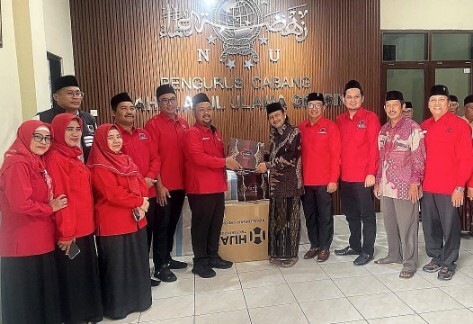 Silaturahmi PDI Perjuangan dan PCNU Gresik Diharapkan Tak Selesai di Ramadan