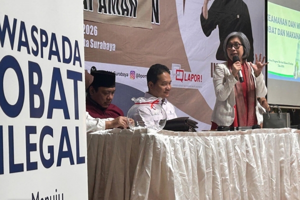 Indah Kurnia Ajak Masyarakat Cermat Konsumsi Obat dan Makanan