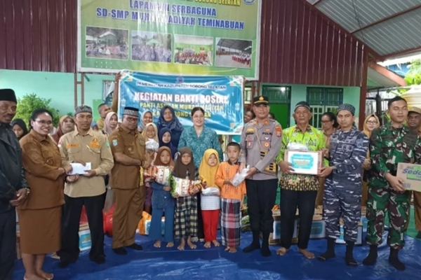 Bupati Sorong Selatan Bersama Forkopimda Kunjungan Safari Ramadan di Panti Asuhan
