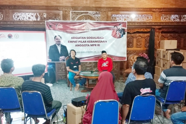 Gilang Dhielafararez Sosialisasi Empat Pilar di Ngabul, Ajak Maknai Ramadan Bukan Hanya Ritual