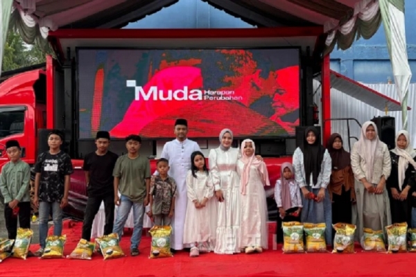 Jamaluddin Idham Santuni Yatim dan Bukber Ribuan Warga di Darul Makmur, Nagan Raya