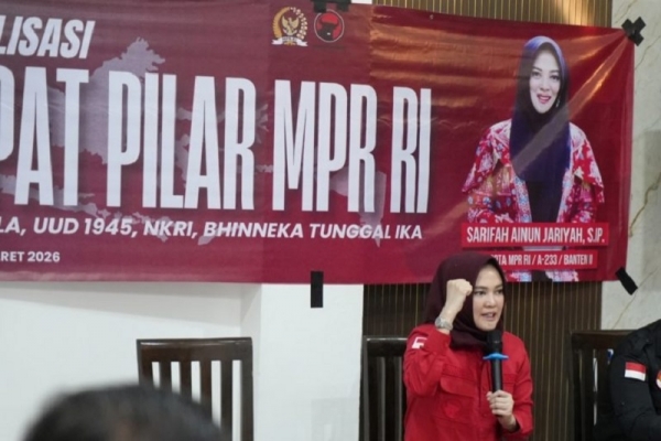 Sarifah Ainun Jariyah: Kader PDI Perjuangan Kekuatan Nyata Untuk Empat Pilar MPR RI
