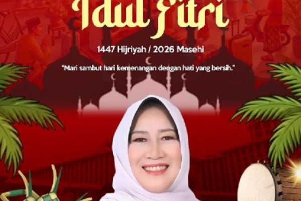 Sambut Idul Fitri, Siti Aisyah: Momentum Hari Kemenangan, Ajang Bersihkan Hati, Pererat Tali Silaturahmi  
