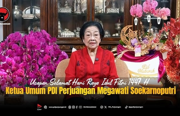 Idulfitri 1447 H, Megawati Soekarnoputri: Puasa Pertajam Nurani untuk Perjuangkan Keadilan