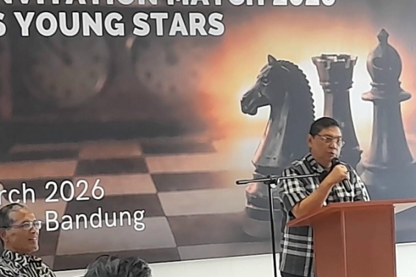 Utut Adianto Dorong Pembinaan dan Regenerasi Pecatur Nasional Lewat Ajang PERCASI Invitation Match 2026