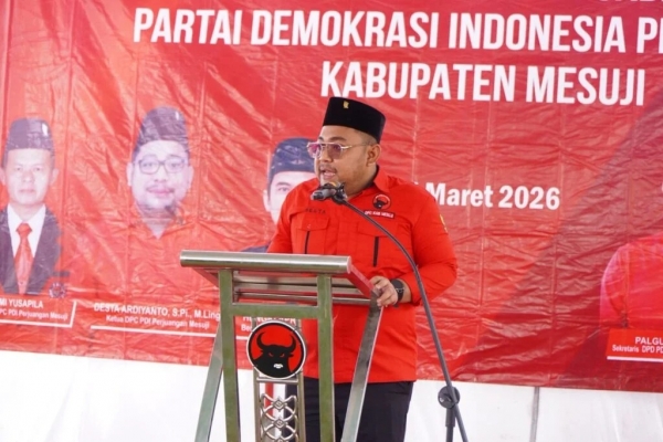 Desta Tegaskan Banteng Mesuji Siap Fokus Perkuat PAC dan Ranting