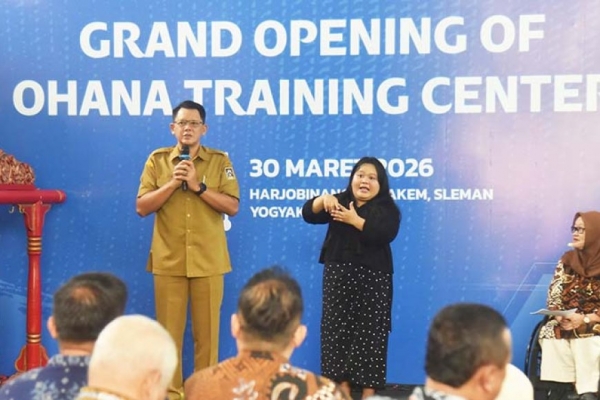Danang Maharsa Harap OHANA Training Center Mampu Tingkatkan Kualitas Hidup Difabel