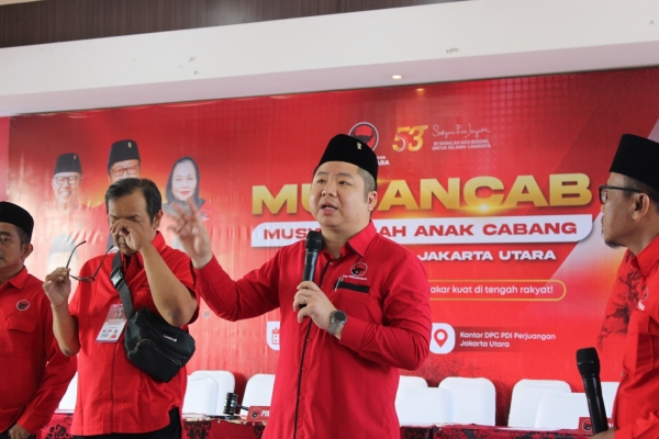 Sekretaris DPC Jakut Pastikan Kader PDI Perjuangan Bukan 'Pemanis' Momentum Politik