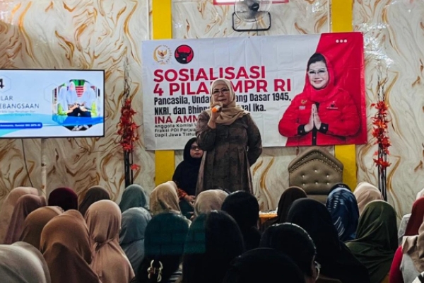 Ina Ammania Tegaskan Pentingnya Empat Pilar Kebangsaan