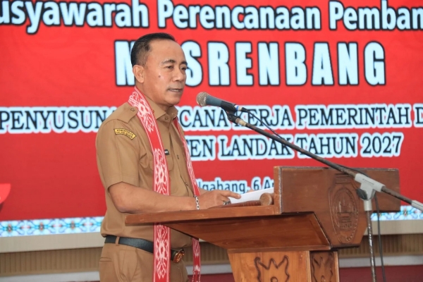 Krisantus Kurniawan Dorong Perencanaan Pembangunan Inklusif di Kabupaten Landak