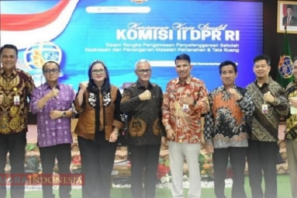 Aria Bima Apresiasi Kinerja Kantah Kota Bogor Capai Validasi Data Pertanahan 90 Persen