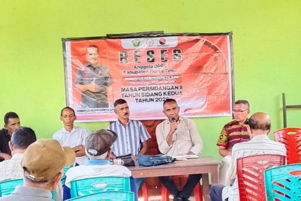 Sentuhan Simpatik di 5 Titik Reses: Robert Kreta Ajak Warga Kawal Pembangunan dengan Damai