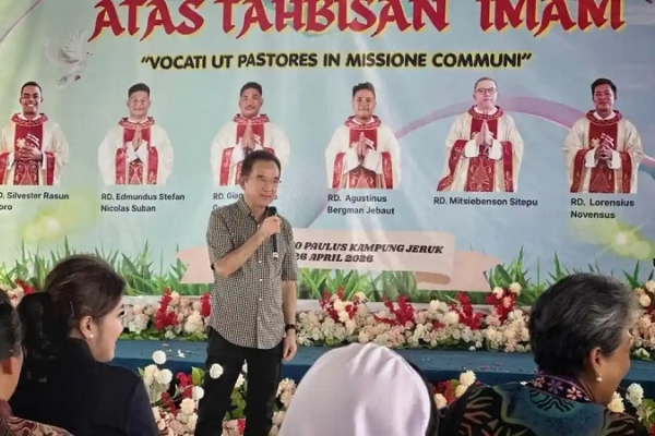 Rudianto Tjen: Pentingnya Peran Imam Muda Sebagai Teladan Kepemimpinan Rohani dan Sosial