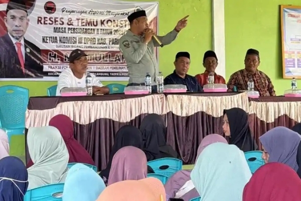 Mastullah Janji Kawal Perbaikan Jalan Rusak di Bolano Lambunu