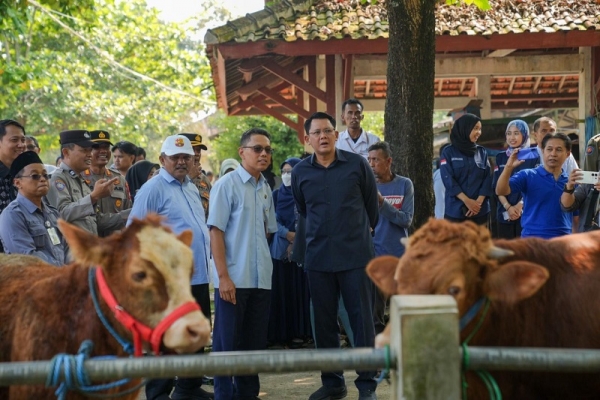 Danang Pastikan Stok Hewan Kurban Aman, Ajak Warga Gunakan Besek